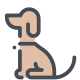 Cão sentado icon