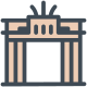 Brandenburg Gate icon