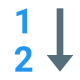 Clasificación numérica icon