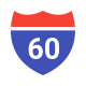 Panneau Route icon