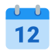 Calendário 12 icon