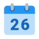 Kalender 26 icon