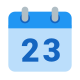 Kalender 23 icon