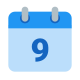 Calendário 9 icon