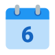 Calendar 6 icon