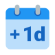 Plus 1 Tag icon