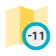 Zeitzone -11 icon