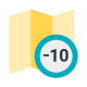 Timezone -10 icon