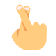 손가락 교차 icon