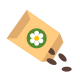 Bolsa de papel con semillas icon