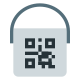 Secchio di vernice con QR icon