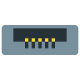 Micro USB A icon