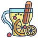 Hot Tea With Lemon And Thyme icon