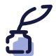 Quill With Ink icon