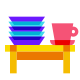 Dishes Shelf icon