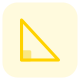 Pythagoras theorem for trigonometry classes in math students icon