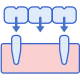 Implante dental icon