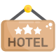 Hotel Sign icon