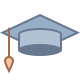 Chapeau de diplôme icon