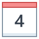 カレンダー4 icon
