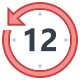 Últimas 12 horas icon