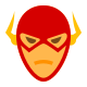 La tête de Flash icon