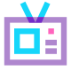 Retro TV icon