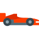 F1赛车侧视图 icon