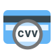 Code de vérification de carte bancaire (CVV) icon