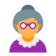 Donna anziana tipo di pelle 3 icon