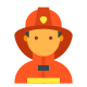 Hombre bombero icon