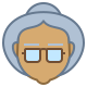 Пожилая женщина, тип кожи 5 icon