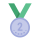 Medal Second Place icon