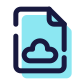 archivo en la nube icon