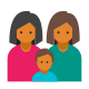 家族-2-女性-スキン-タイプ-4 icon
