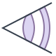 Longitud focal icon