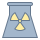 Central nuclear icon