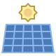 Panneau solaire icon