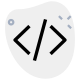 Hypertext markup language programming for web pages and application icon