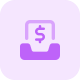 Online money transfer icon