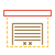 Porta del garage icon