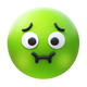 吐き気のある顔のアイコン icon