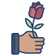 Rose icon