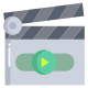 Clapperboard icon