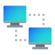 Computer verbinden icon