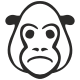 Sad Gorilla icon