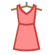 Kleid von vorn icon