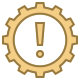 自動変速機の警告 icon