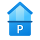 Parkplatz und Penthouse icon