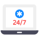 24/7 Medical Support icon